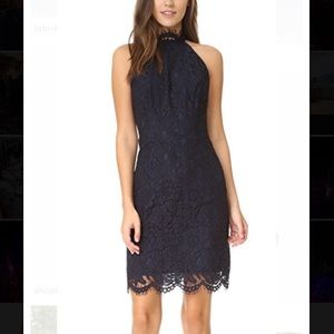 BB Dakota Lace High Neck Dress